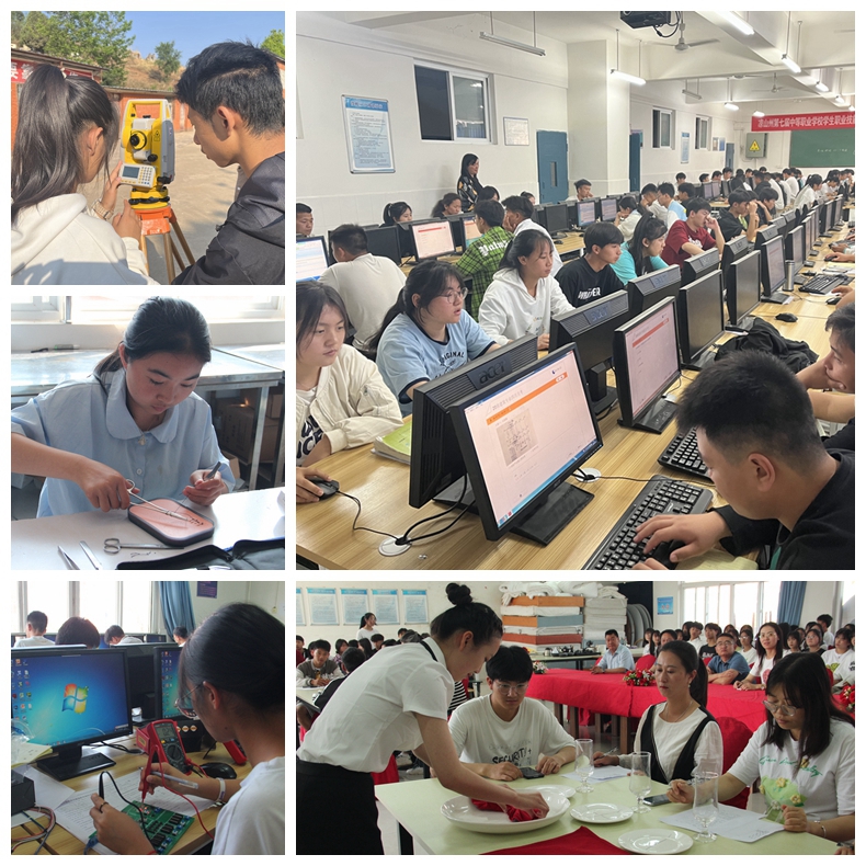 1682231707285574.jpg 會理職校舉行高三學(xué)生技能高考模擬考試.jpg